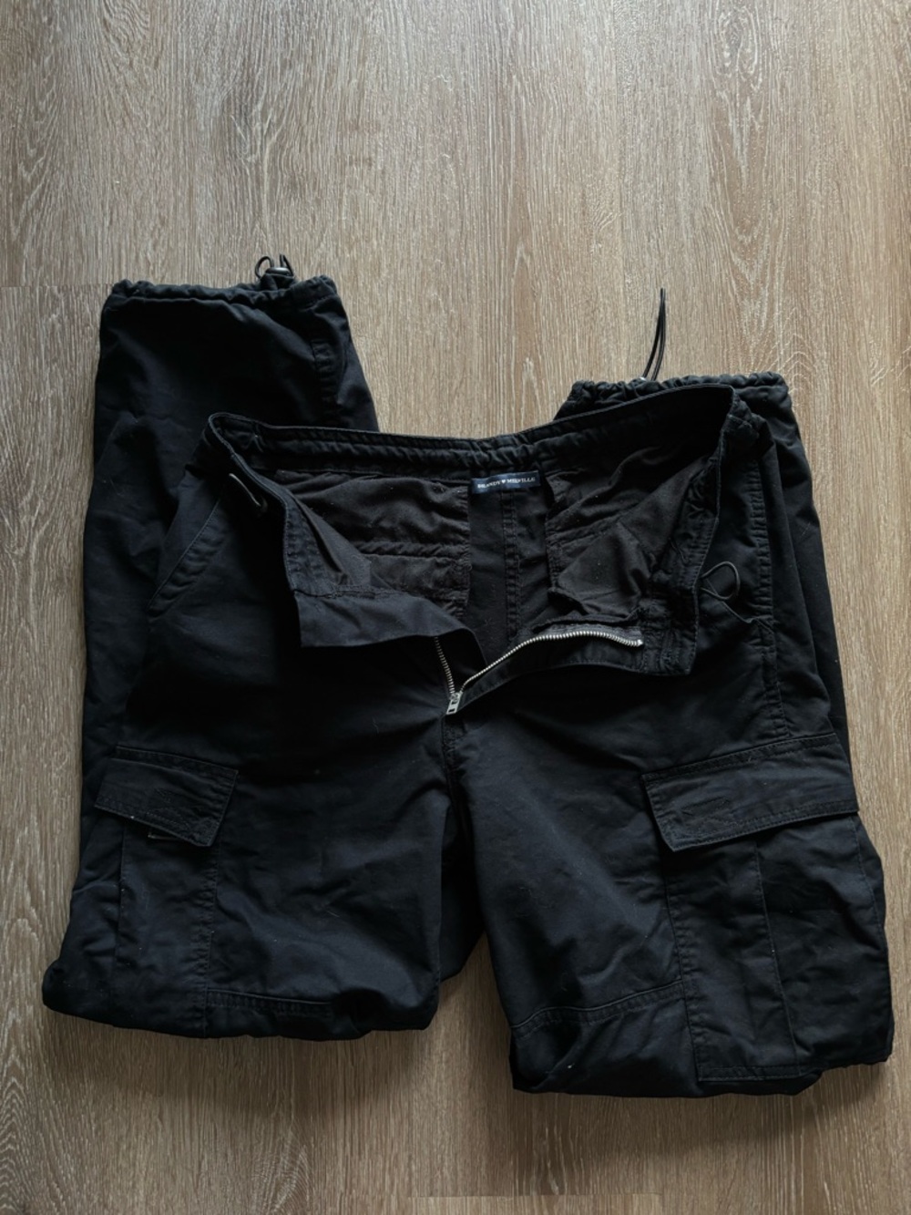 Brandy Melville Black Cargo Pants - Women’s (one size)